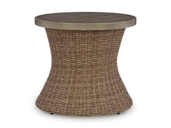 Laguna Heights Outdoor End Table - Red Gate Home Furnishings (Ball Ground, GA)