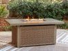 Laguna Heights Outdoor Fire Pit Table - Red Gate Home Furnishings (Ball Ground, GA)