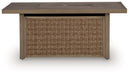 Laguna Heights Outdoor Fire Pit Table - Red Gate Home Furnishings (Ball Ground, GA)