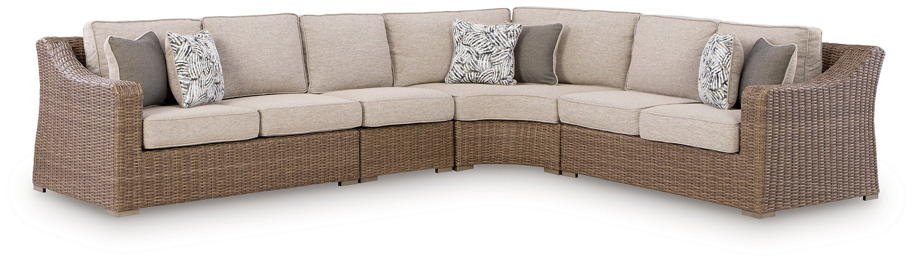 Laguna Heights Outdoor Sectional - Red Gate Home Furnishings (Ball Ground, GA)
