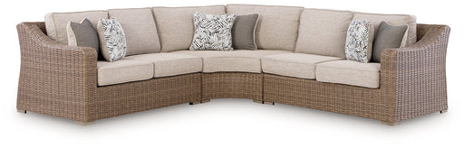 Laguna Heights Outdoor Sectional - Red Gate Home Furnishings (Ball Ground, GA)