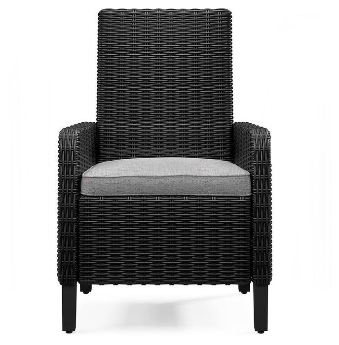Beachcroft Outdoor Arm Chair with Cushion (Set of 2) - Red Gate Home Furnishings (Ball Ground, GA)