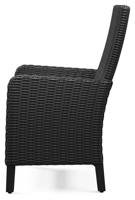 Beachcroft Outdoor Arm Chair with Cushion (Set of 2) - Red Gate Home Furnishings (Ball Ground, GA)