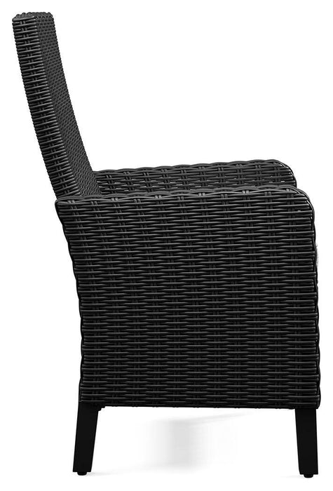 Beachcroft Outdoor Arm Chair with Cushion (Set of 2) - Red Gate Home Furnishings (Ball Ground, GA)