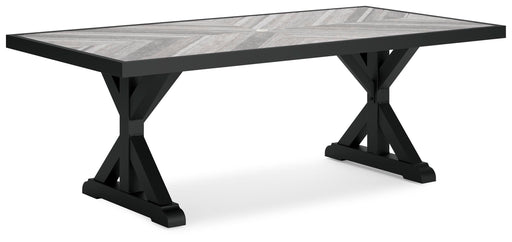 Beachcroft Outdoor Dining Table - Red Gate Home Furnishings (Ball Ground, GA)