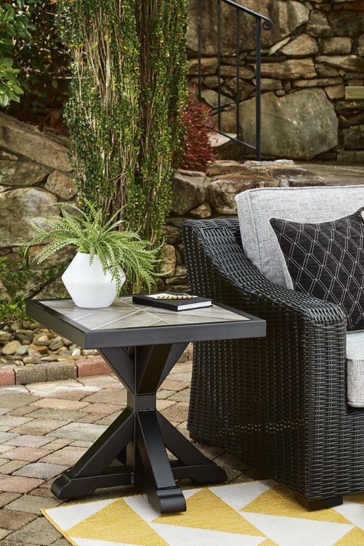 Beachcroft Outdoor End Table - Red Gate Home Furnishings (Ball Ground, GA)