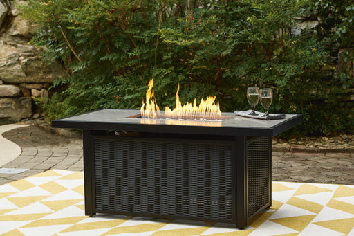 Beachcroft Outdoor Fire Pit Table - Red Gate Home Furnishings (Ball Ground, GA)