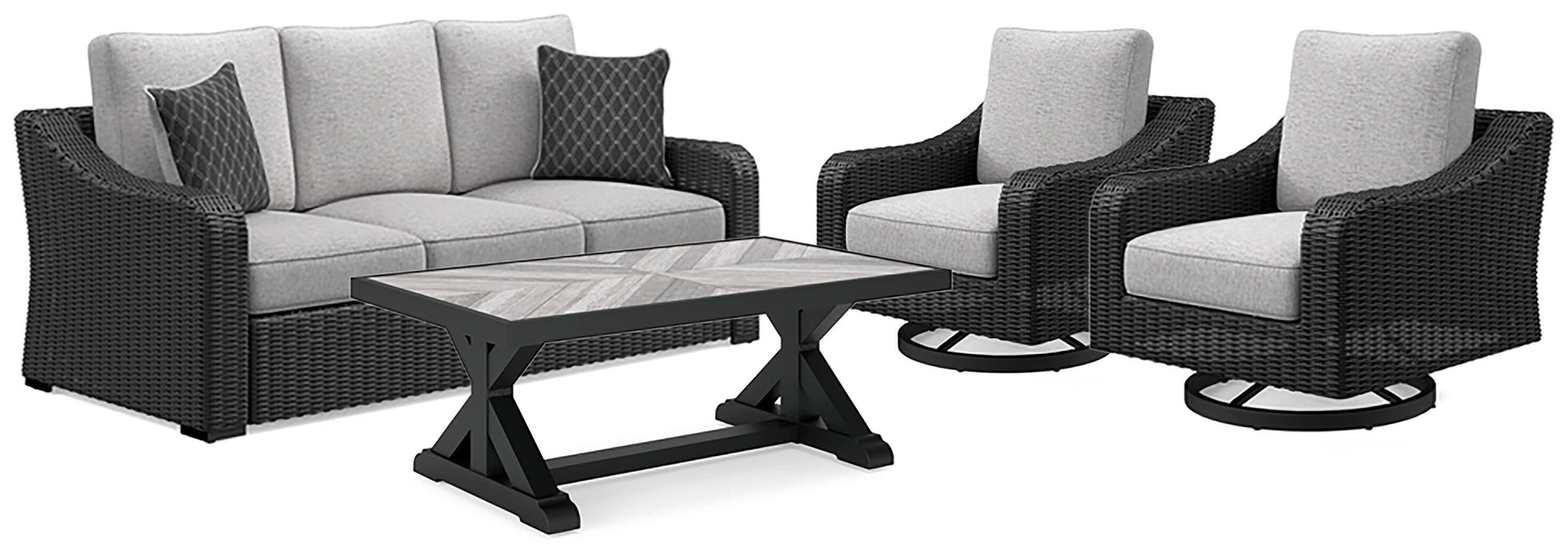 Beachcroft Outdoor Set - Red Gate Home Furnishings (Ball Ground, GA)