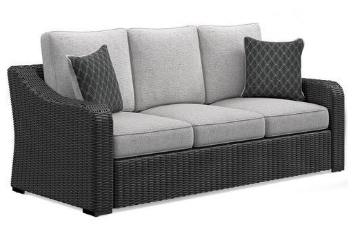 Beachcroft Outdoor Sofa with Cushion - Red Gate Home Furnishings (Ball Ground, GA)