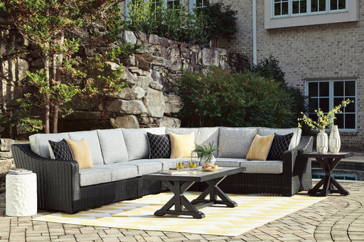 Beachcroft Outdoor Sectional - Red Gate Home Furnishings (Ball Ground, GA)