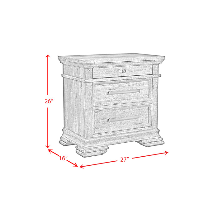 Park Ridge Sleigh Storage Bedroom Set