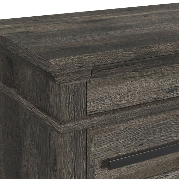 Park Ridge Dresser and Mirror Set in Charcoal