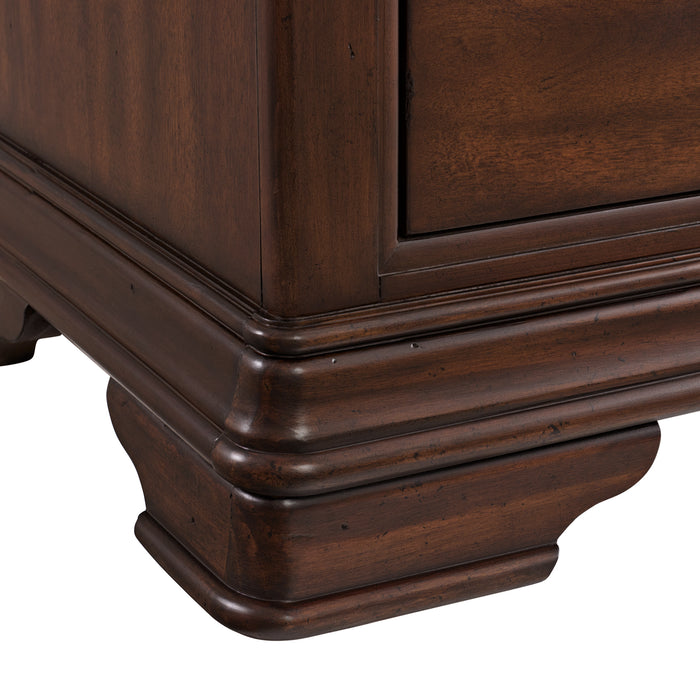 Phillipe Dresser & Mirror Set in Cherry