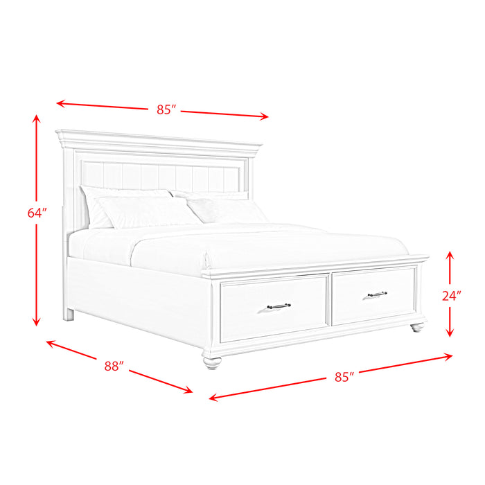 Slater Bed Black