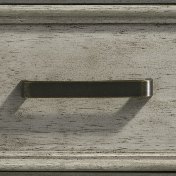 Sullivan Dresser & Mirror Set in Drift Grey