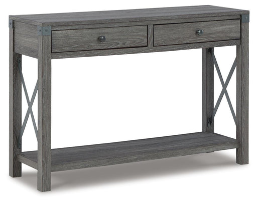 Freedan Sofa/Console Table - Red Gate Home Furnishings (Ball Ground, GA)