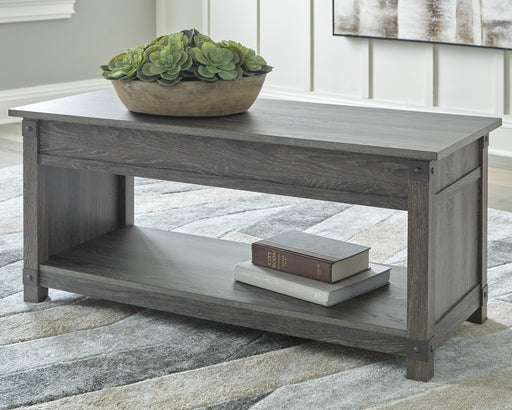 Freedan Lift-Top Coffee Table - Red Gate Home Furnishings (Ball Ground, GA)