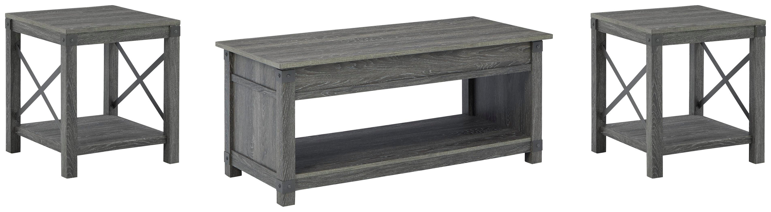 Freedan Occasional Table Set - Red Gate Home Furnishings (Ball Ground, GA)