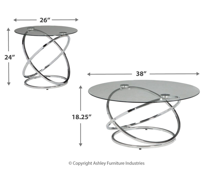 Hollynyx Table (Set of 3) - Red Gate Home Furnishings (Ball Ground, GA)
