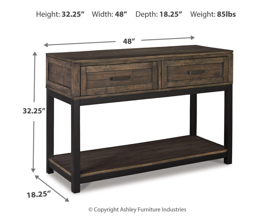Johurst Sofa/Console Table - Red Gate Home Furnishings (Ball Ground, GA)