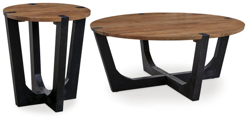 Hanneforth Occasional Table Set - Red Gate Home Furnishings (Ball Ground, GA)