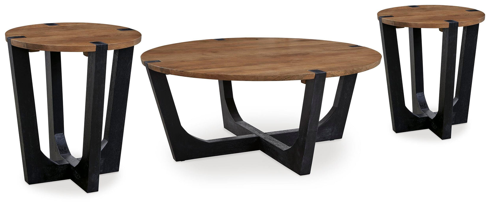 Hanneforth Occasional Table Set - Red Gate Home Furnishings (Ball Ground, GA)