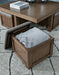 Boardernest Coffee Table with 4 Stools - Red Gate Home Furnishings (Ball Ground, GA)