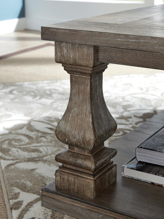 Johnelle Coffee Table - Red Gate Home Furnishings (Ball Ground, GA)