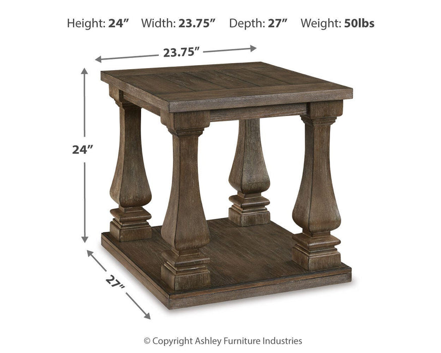 Johnelle End Table - Red Gate Home Furnishings (Ball Ground, GA)