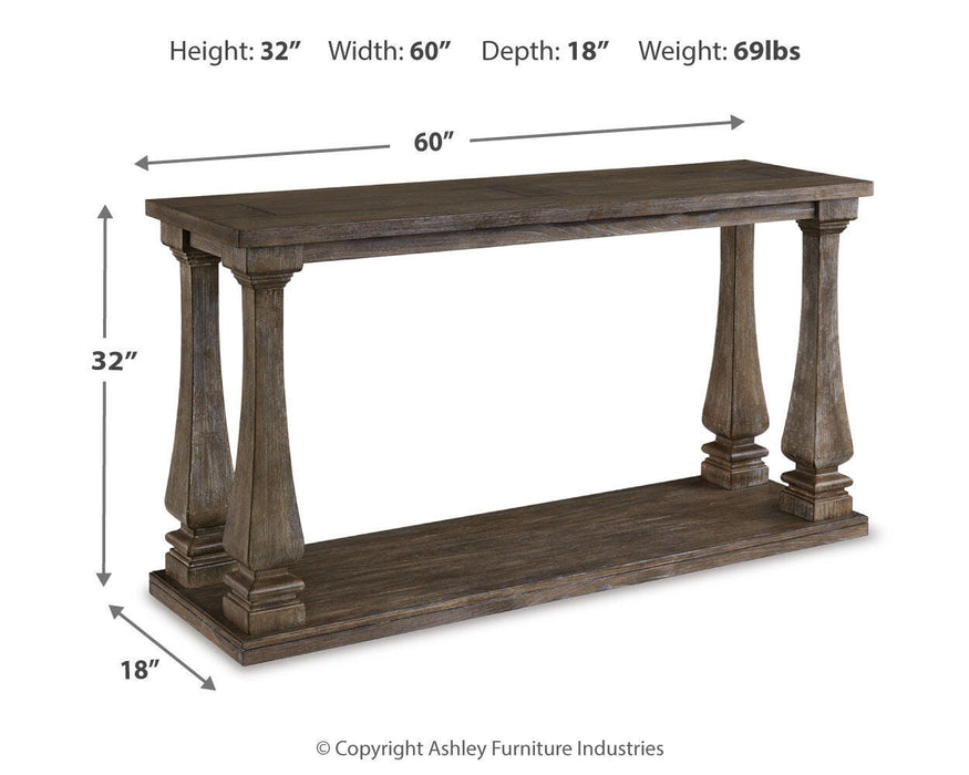 Johnelle Sofa Table - Red Gate Home Furnishings (Ball Ground, GA)