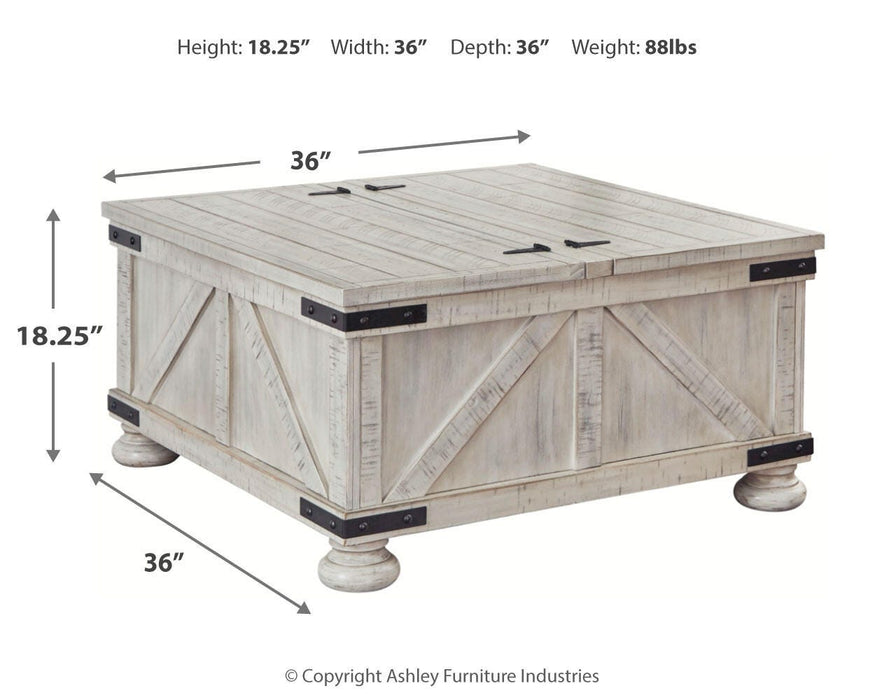 Carynhurst Coffee Table - Red Gate Home Furnishings (Ball Ground, GA)