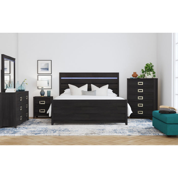 Tobias Bed with LED