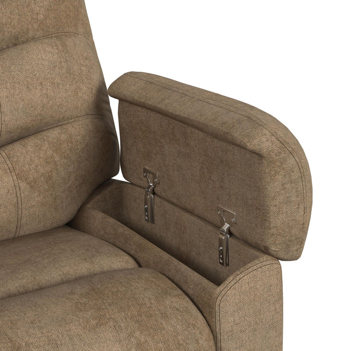 Trifecta P3 Recliner W/Heat Massage, √Ç zero gravity, memory foam in Sefi Puppy