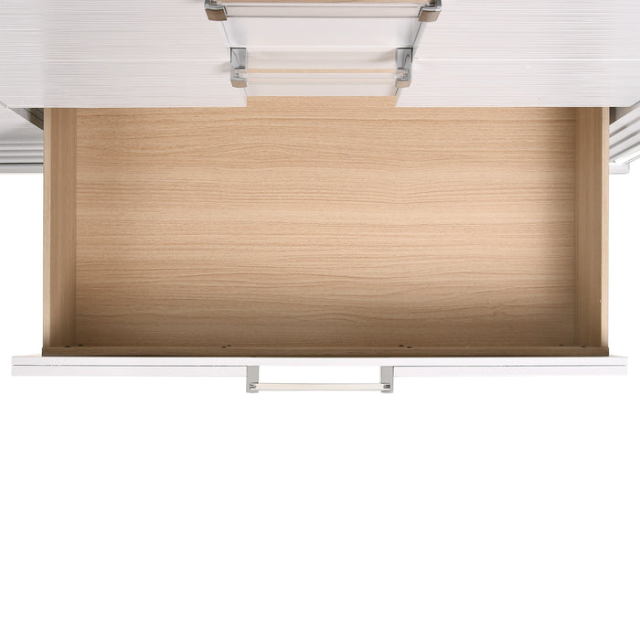Twenty Nine Dresser & Mirror Set White