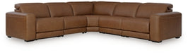 Magic Man 5-Piece Power Reclining Sectional - Red Gate Home Furnishings (Ball Ground, GA)