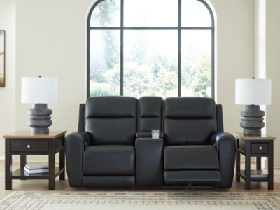 5Z-Relaxation Power Reclining Loveseat with Console - Red Gate Home Furnishings (Ball Ground, GA)