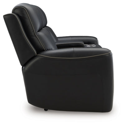 5Z-Relaxation Power Reclining Loveseat with Console - Red Gate Home Furnishings (Ball Ground, GA)