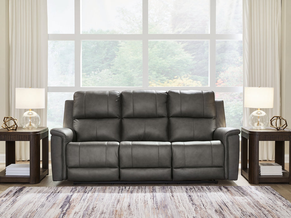 Bleckley Power Reclining Sofa - Red Gate Home Furnishings (Ball Ground, GA)