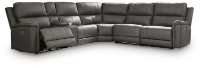 Bleckley Power Reclining Sectional - Red Gate Home Furnishings (Ball Ground, GA)