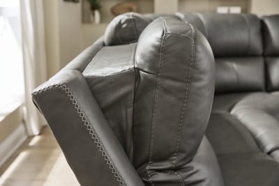 Bleckley Power Reclining Sectional - Red Gate Home Furnishings (Ball Ground, GA)
