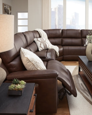 Bleckley Power Reclining Sectional - Red Gate Home Furnishings (Ball Ground, GA)
