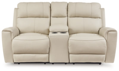 Dahlmoore Power Reclining Loveseat with Console - Red Gate Home Furnishings (Ball Ground, GA)