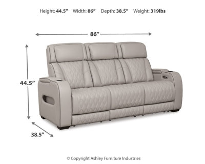 Boyington Power Reclining Sofa - Red Gate Home Furnishings (Ball Ground, GA)