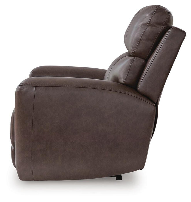Crossplex Power Recliner - Red Gate Home Furnishings (Ball Ground, GA)