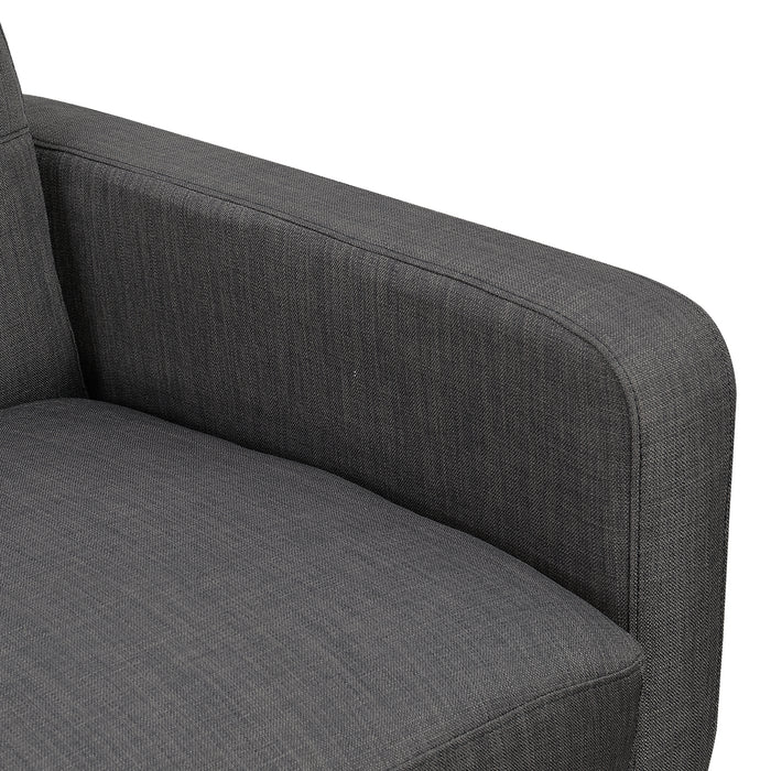 Hadley 4480 KD Chair Heirloom Charcoal