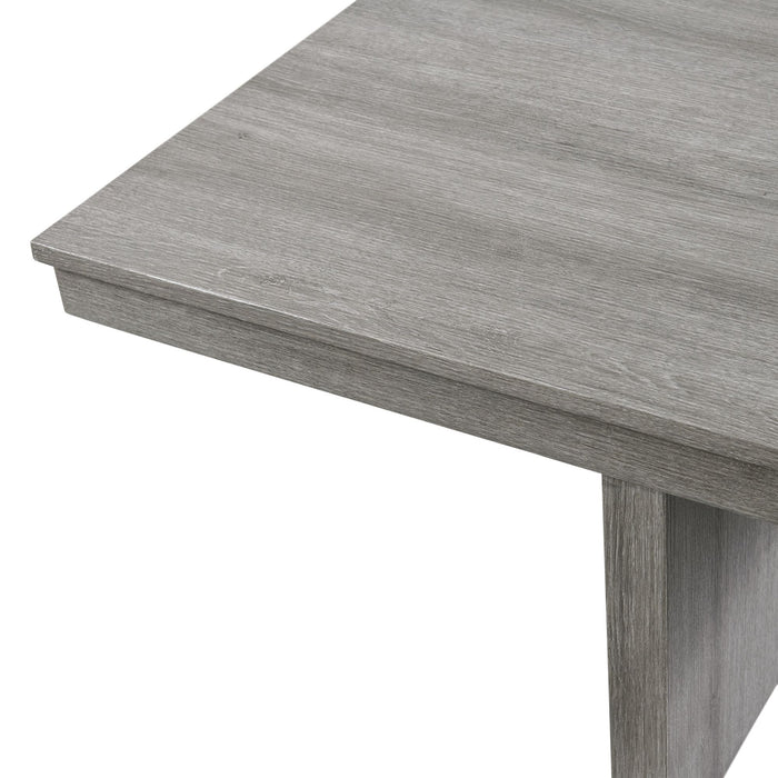 Uster Coffee Table W/Four storage Stools Grey