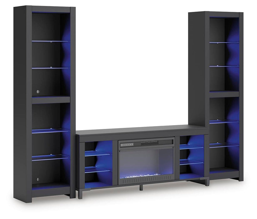 Cayberry Entertainment Center with Electric Fireplace - Red Gate Home Furnishings (Ball Ground, GA)