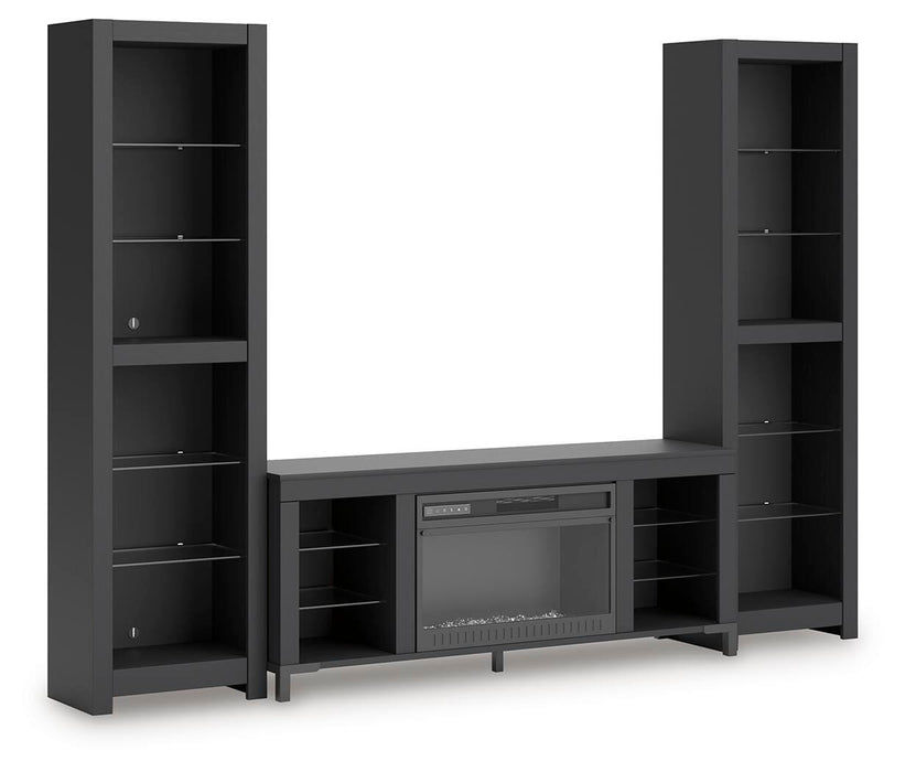 Cayberry Entertainment Center with Electric Fireplace - Red Gate Home Furnishings (Ball Ground, GA)