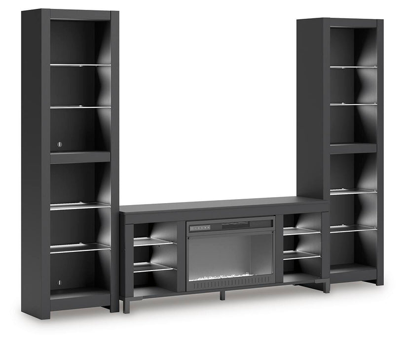 Cayberry Entertainment Center with Electric Fireplace - Red Gate Home Furnishings (Ball Ground, GA)