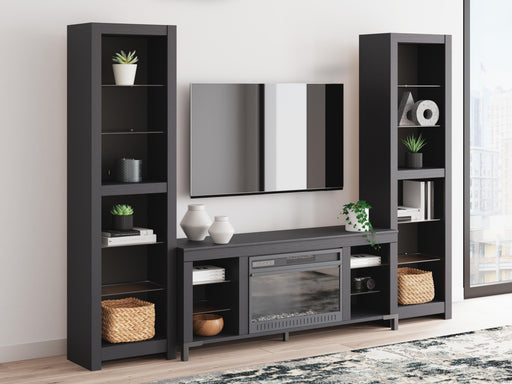 Cayberry Entertainment Center with Electric Fireplace - Red Gate Home Furnishings (Ball Ground, GA)